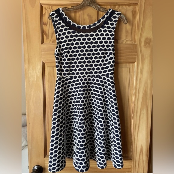 Pixley Dresses & Skirts - Pixley Blue and White Textured Apparel